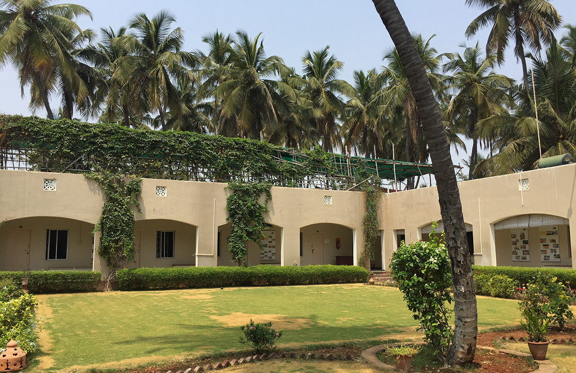 Imagen del Ashram de YSS en Coimbatore